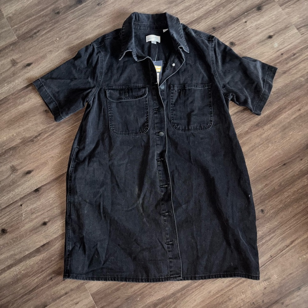 Universal Thread Black Midi Dress bin2 #9954